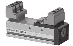 JERGENS 5-AXIS Jergens 5-Axis Fixed-Jaw Vise Shown with optional jaws. Designed especially for multi-face machining with a single clamping operation.
