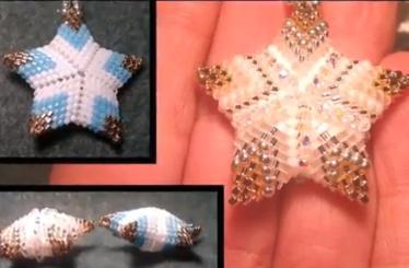 Beaded Star Bracelet/Necklace set