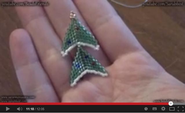 Christmas Tree with Delica Beads