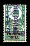 HAND STAMPED FOREIGN BILL STAMPS Foreign Bill
