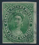 Four huge margins and showing portion of stamp at top. Very fi ne.