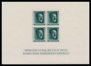 ... Scott $250 x1119 1115 (*) #B68 1935 Ostropa Souvenir Sheet, unused (no gum)