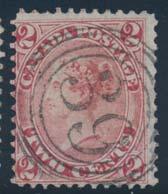 Because perforations were still new in this period, some people were still cutting stamp sheets with scissors. A rare stamp despite the method of separation.