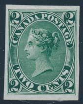 ...unitrade $1,000 82 #20 1859 2c rose Queen Victoria, used, with Quebec June 1895 cds cancel.