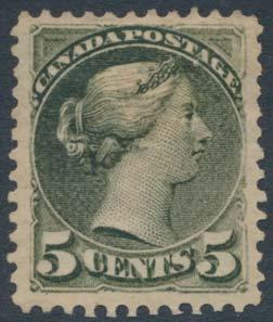 A choice example of this stamp, with deep colour, unobtrusive cancel and well centered for issue. Accompanied by 1980 Greene Foundation certifi cate.