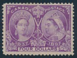 ... Unitrade $3,000 Leaf Issue (Scott #66-73, 87) 182 */** #66-72, 87 1897 ½c to 8c Queen Victoria Leaf Mint Collection, all neatly mounted