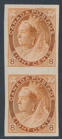... Unitrade $3,750 202 ** #83 1898 10c brown violet Queen Victoria Numeral, mint