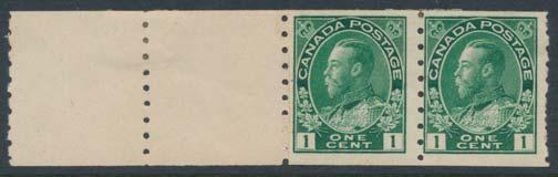 ... Scott $500 315 */** #123-134 1913-24 Complete Admiral Coil Collection, mint, with 12 stamps, 9 are NH.
