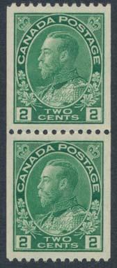 The Admiral Issue continued x338 338 */** #136-138 1924 1c to 3c Admiral Imperforate Horizontal