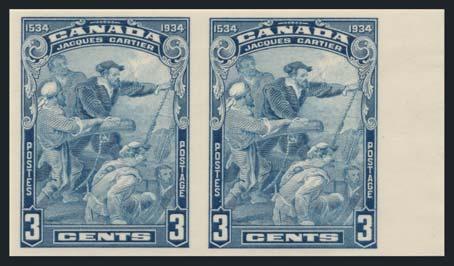 373 */** #217-227 1935 Pictorial Issue in Mint Blocks, neatly mounted on pages with 1c to $1 plus all the booklet panes. Also includes mint blocks of #s 202, 204, 208-216.