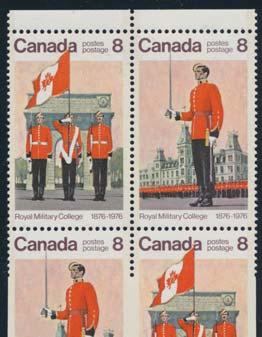 and 8th stamp at right. Mint never hinged....est.