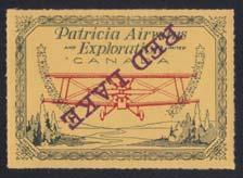 ...unitrade $525 545 */** #CL40/CL52 1927 to 1934 Collection of Semi-Official Air Mails, all neatly written-up on 8 pages, with illustrations of airplanes, long introductions, covers, etc.