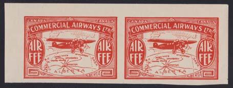 Semi-Official Airmails continued 563 ** #CL50, CL50d 1930 10c Commercial Airways pane of 10 with broken oval variety. Fresh, fi ne-very fi ne, never hinged.