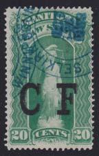 ... Van Dam $820 644 ** #BCL63a 1981 $1 blue British Columbia Law Stamp, Imperforate, mint never hinged with a light horizontal crease across the