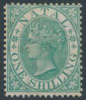 963 * #33/88a 1863-77 Group of Queen Victoria Overprinted Cancelled Issues, all mint hinged, with #s 33, 35, 41 and 47 (the