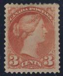 ...Scott $1,350 75 #40e 1874 10c pale milky rose lilac Small Queen, used with a mutilated