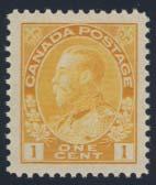 ..unitrade C$2,400 192 */** #104/122b 1911-1925 Admirals, group of 28 stamps.
