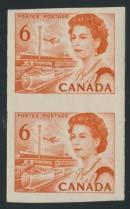 ..unitrade C$500 318 ** #465Biii 1971 $1 Oil Fields, matched set of plate blocks, mint never hinged from plate No. 2 with low fl uorescence and PVA gum, very.