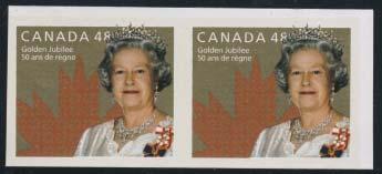 ...unitrade C$500 385 387 380 ** #1932a 2002 48c Queen Elizabeth Golden Jubilee, horizontal