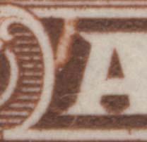 ..unitrade C$225 412 */** #C3i 1932 6c on 5c Brown Olive Plate Block of Three.