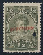 overprint in red, all mint never hinged, fi ne-very.