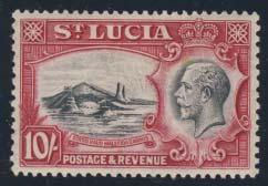 St. Lucia x796 796 * #95-106 1936 ½d to 10sh King George Definitive