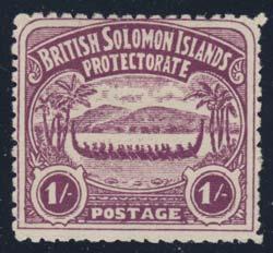 Solomon Islands x808 x803 x804 803 * #1-7 1907 Large