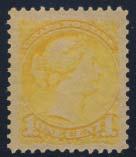 Both have irregular perfs and left stamp has toning along its left perforations, else fi ne and