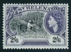 .. Scott $158 Sierra Leone 873 #118c 1910-1913 1 red and black KGV Double