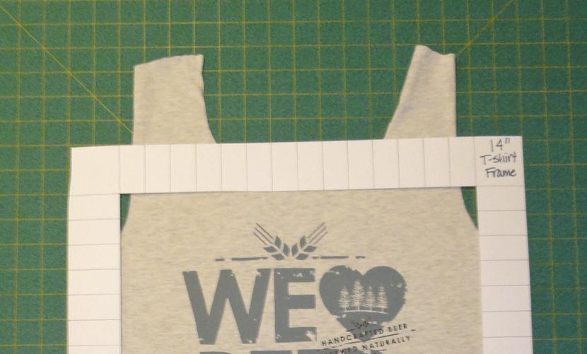 After you cut off the sleeves, you find the corners