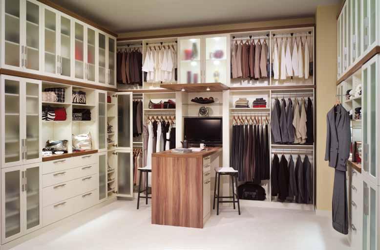Closet Everyday luxury This intimate space for two