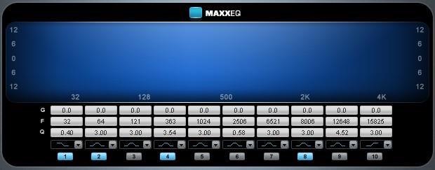 MaxxEQ is an advanced 10-band equalizer that gives you the power to shape your sound with pinpoint precision.