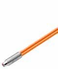 Proximity sensors and throughbeam photoelectric sensors with long ranges Robust fibre and sheath materials for harsh operating conditions -optic cable systems from SensoPart are the solution when