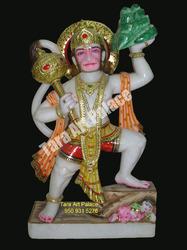 Marble statue of Lord Hanuman is one of the most widely revered
