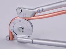 pipes made of soft copper, brass,