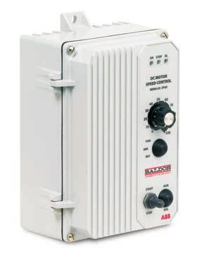 NEMA 4X DC Control 1/4 thru 2 115/230 VAC Single Phase 50/60 Hz 3 230 VAC Single Phase 50/60 Hz s: Constant torque, new or replacement.