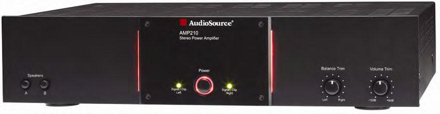 AMP 10 Applications: Ideal for use as a remote amplifier Single or Dual Zone Amplifier Amplify MP3 Players Rear Channel Amplifier for Dolby 6.1 and 7.