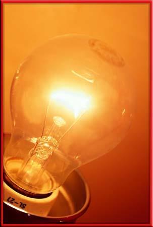 13.3 Producing Light Incandescent Lights Inside an incandescent lightbulb is