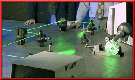 13.3 Using Lasers Producing Light A laser beam is narrow and does not spread out as it