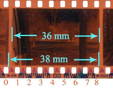 type of roll film 35 mm wide