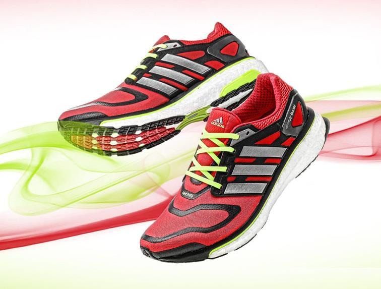 New polymers Energy BOOST What's the difference between regular EVA foam and Energy Boost? Since 1981, compression molded EVA has become the standard running shoe midsole.