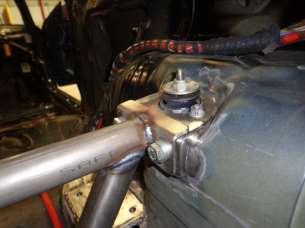 Fig 2.6c Fig 2.6d 2.7 Remove the strut brace and then bolt the weld plates to the strut brace.