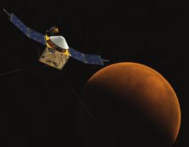 , ; mission target: mars - explore its upper atmosphere; orbit insertion date: Sept.