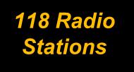 118 Radio Stations We reach millions of consumers across the nation