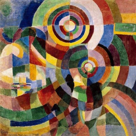 Who? Sonia Delaunay, Russian (1885-1979) What? Electric Prisms (Oil on Canvas, 8 x 8 feet) When? 1914 Where is it now? Georges Pompidou Center, Paris Why is this artist/artwork important?
