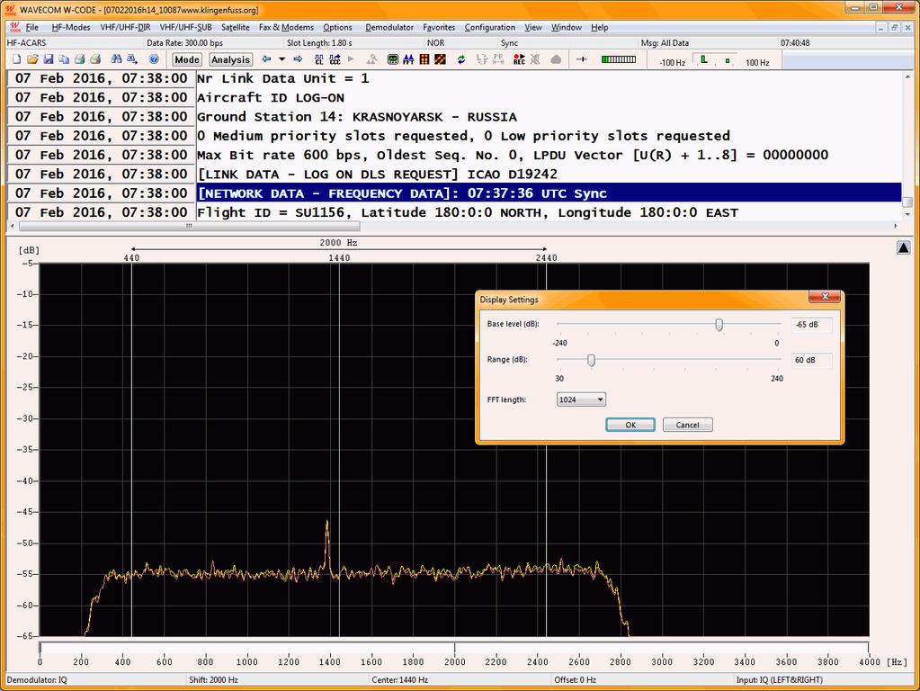 2:23 minutes Web-SDR recording Brazil Germany Many Web-SDRs are slightly off frequency.