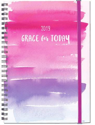 Each planner includes notes pages, address pages, quick holiday references, a Scripture guide, and an elastic band and pockets to keep all your notes conveniently contained.