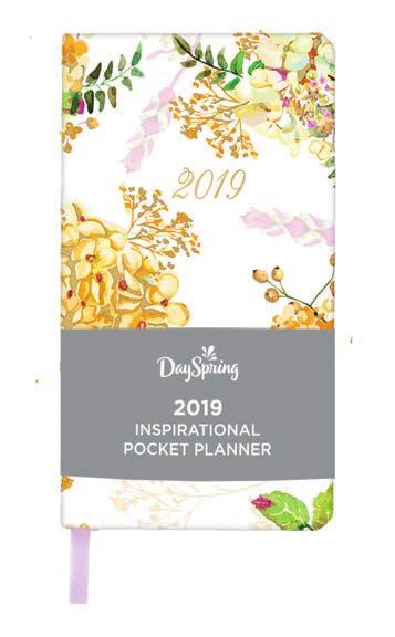 PLANNERS» PREMIUM POCKET Why are DaySpring s Premium Pocket Planners so perfect? For one thing, they are elegantly book bound using premium materials.