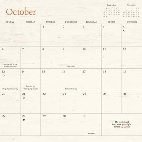 WALL CALENDARS» LICENSED What s in a name? Lots, when it s on a Licensed Calendar from DaySpring!