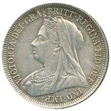 100-150 208 Victoria, Silver Shillings (6), 1883, young head, 1887 (3), Jubilee type, 1889,